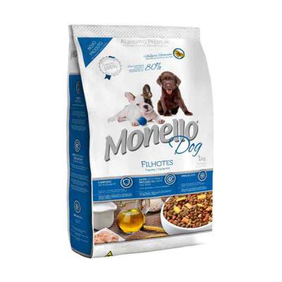Makanan Anak Anjing (puppies) Monello Premium Dog Fillhotes (puppies) 1 Kg