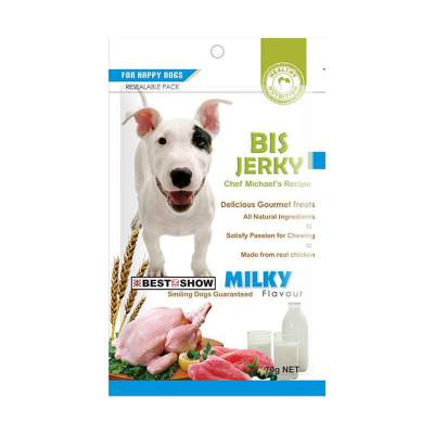 Snack Anjing BIS Jerky Milky