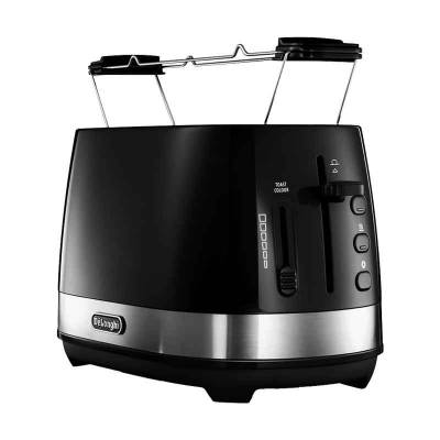  Alat Pemanggang Roti/Toaster Model CTLA2103 BK DeLongh