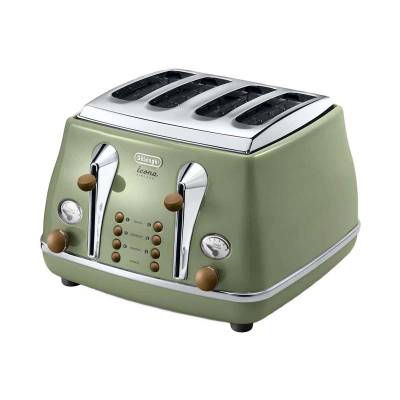  Alat Pemanggang Roti/Toaster Model CTOV4003 GR DeLonghi