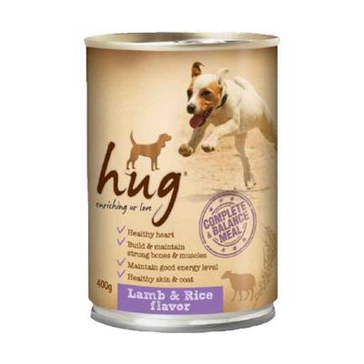 Makanan Anjing Hug with Lamb 400 gram 