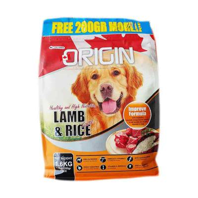 Makanan Anjing Origin Dog Lamb & Rice 