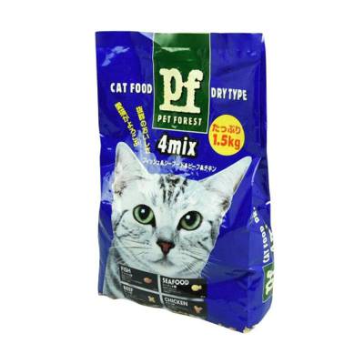 Makanan Kucing Pet Forest 4 Mix 1,5 Kg