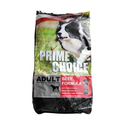 Makanan Anjing Prime Choice Beef 18,14 Kg