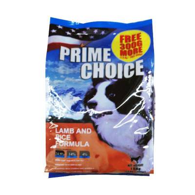 Makanan Anjing Prime Choice Lamb and Rice 1.8 kg