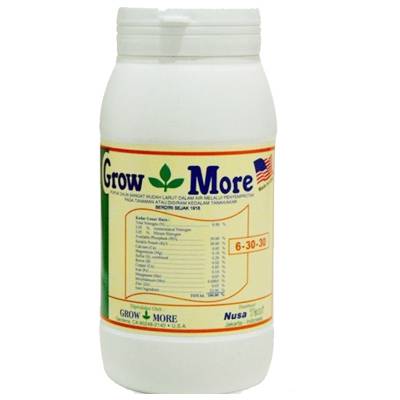 Pupuk Cair Organik GrowMore 6-30-30 (454 gram)