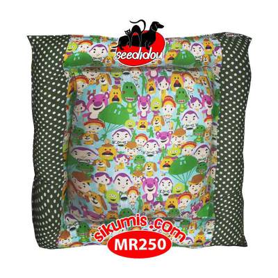 Kasur Anjing M 75X75CM Motif MR250 Toys Story