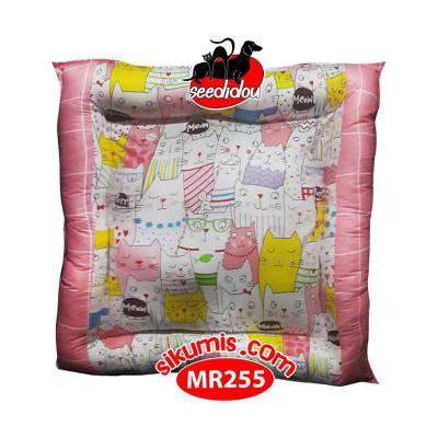 Kasur Anjing M 75X75CM Motif MR255 Cat Kingdom Pet Bed