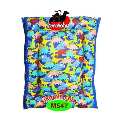 Kasur Anjing MS47 60X75CM Motif Baby Dino