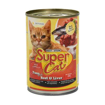 Makanan Kucing Super Cat Beef & Liver 