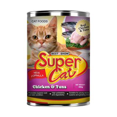 Makanan Kucing Super Cat Chicken & Tuna 