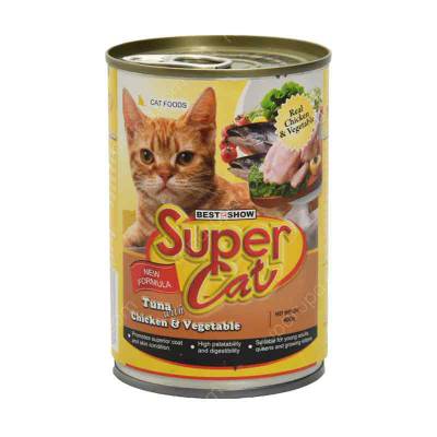 Makanan Kucing Super Cat Chicken & Vegetable 