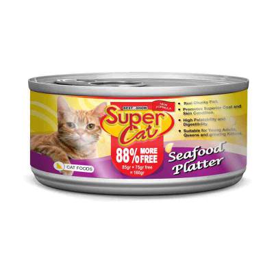 Makanan Kucing Super Cat Seafood Platter
