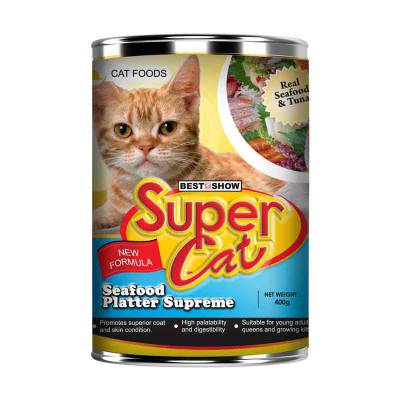 Makanan Kucing Super Cat Seafood Platter Supreme 