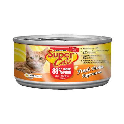 Makanan Kucing Super Cat Tuna Supreme 