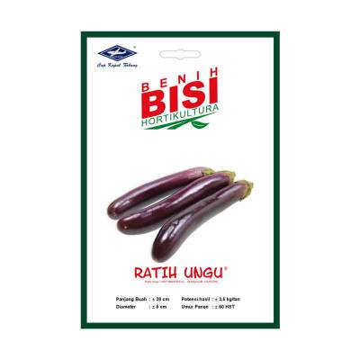 Benih Terong Ratih Ungu F1 (BISI)