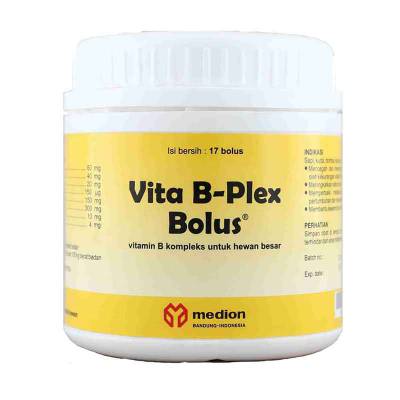 Vitamin B Kompleks Hewan Ternak Vita B Plex Bolus