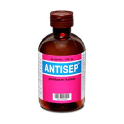 Desinfektan Antiseptik Larutan Pembasmi Kuman Antisep (120 ml)