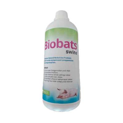 Probiotik dan Herbal Untuk Babi Biobats Swine Cair
