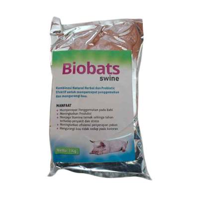Probiotik dan Herbal untuk Babi Biobats Swine Powder