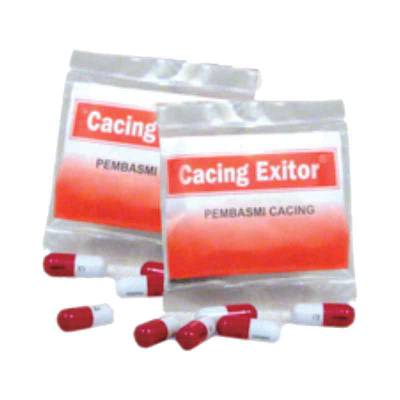 Obat Cacing Ayam Cacing Exitor