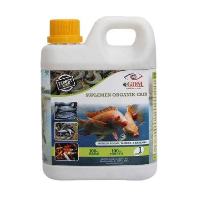 GDM Suplemen Organik Cair-Kolam Tambak & Keramba (1 liter)