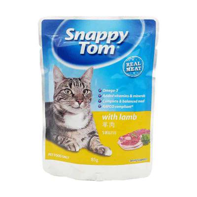 Makanan Kucing Snappy Tom Lamb 400 gram