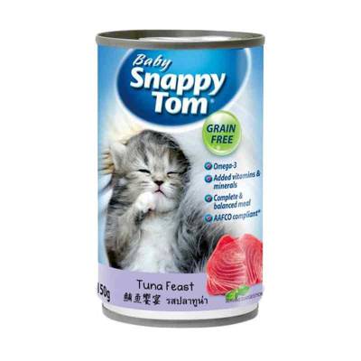 Makanan Kucing Snappy Tom Baby Beef Feast 150 gram