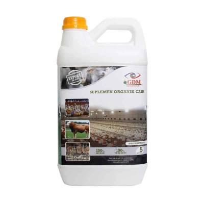 GDM Suplemen Organik Cair Ternak (5 Liter)