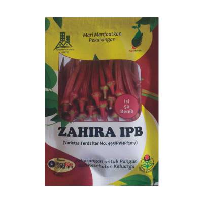 Benih Okra Merah Zahira IPB