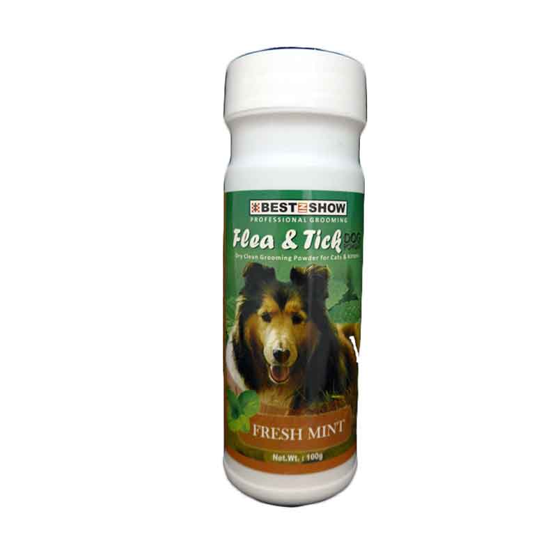 Best In Show Pet Powder Flea & Tick for Dog 100gr