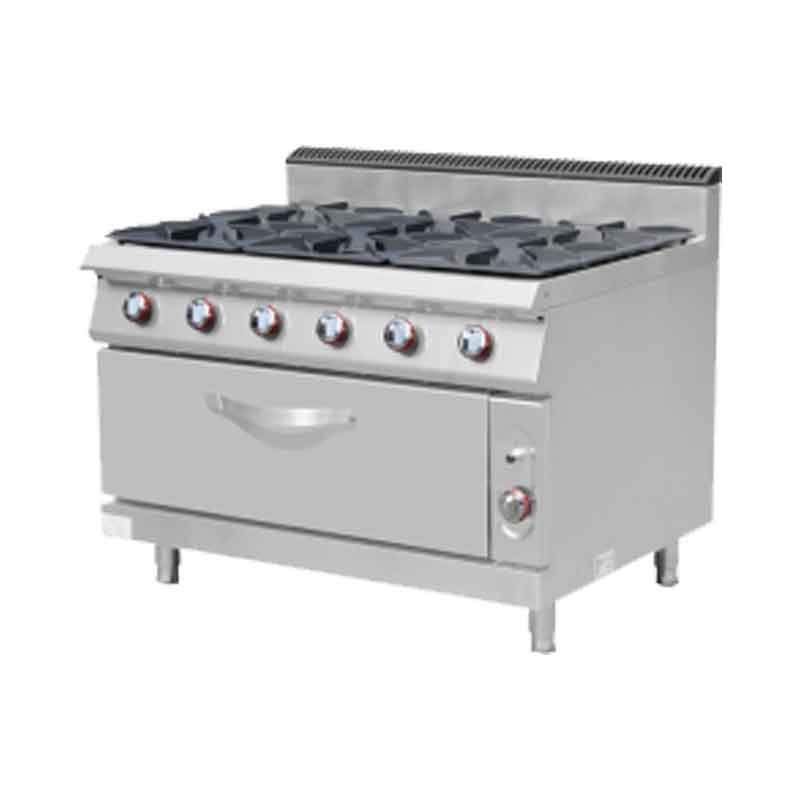 Gas Stove Burner With Oven Model MS-E-RQB700 6S Masema