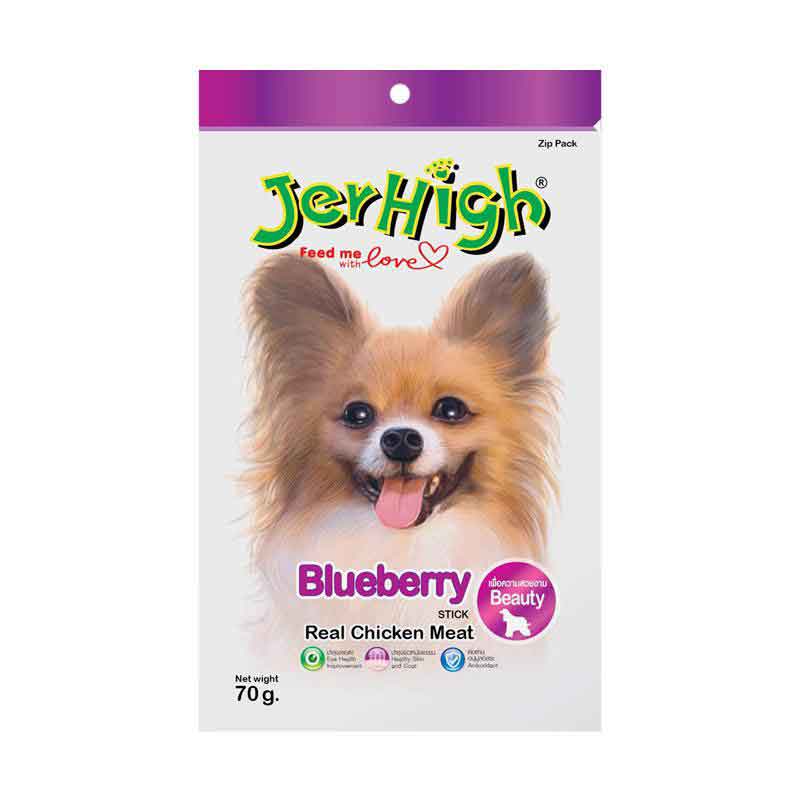 Snack Anjing Jerhigh Blueberry