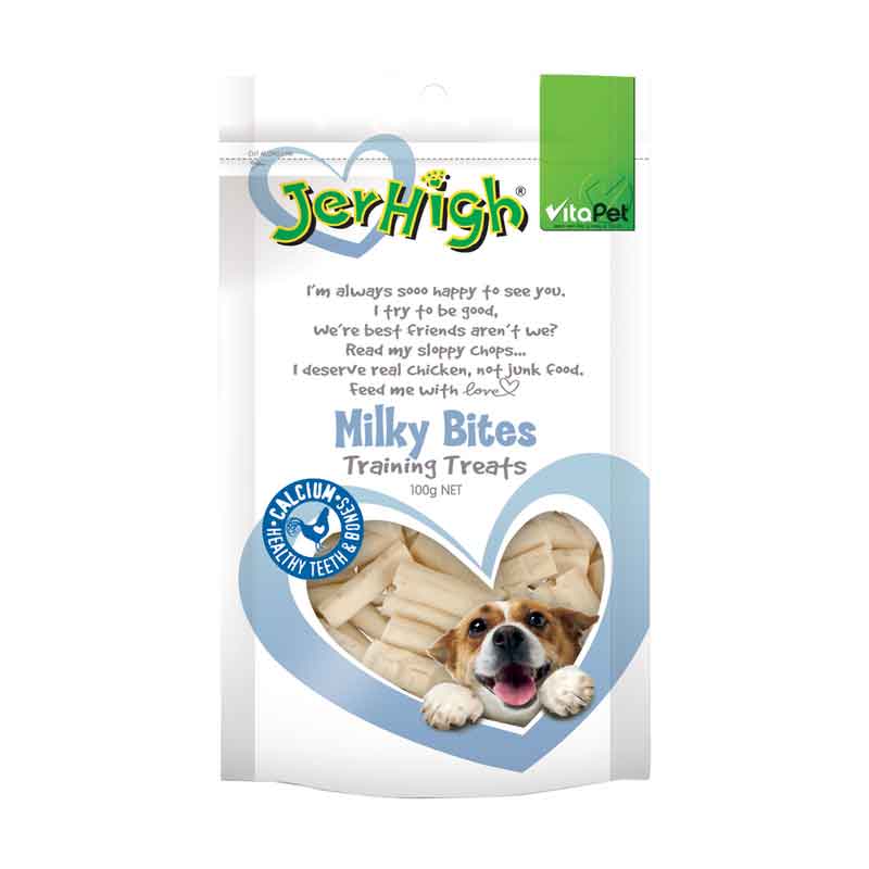 Snack Jerhigh Milky Bites 100 gram