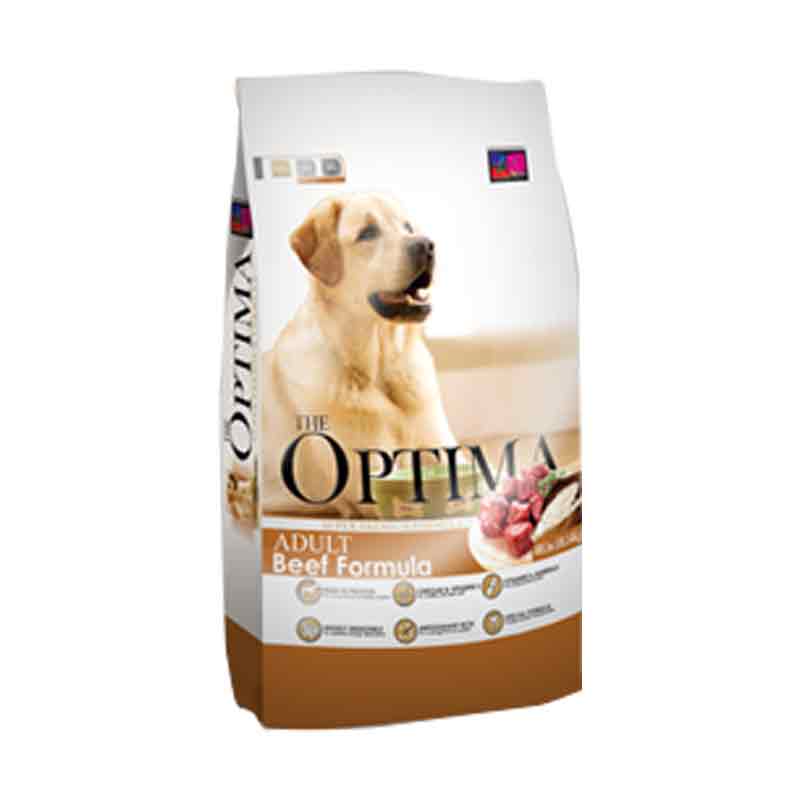 Makanan Anjing Optima Adult Beef 