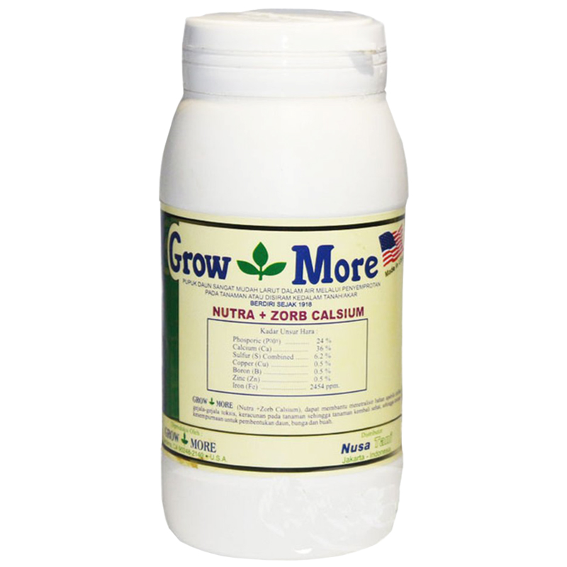 Pupuk Cair Organik GrowMore Nutra-Zorb Calsium (454 gram)