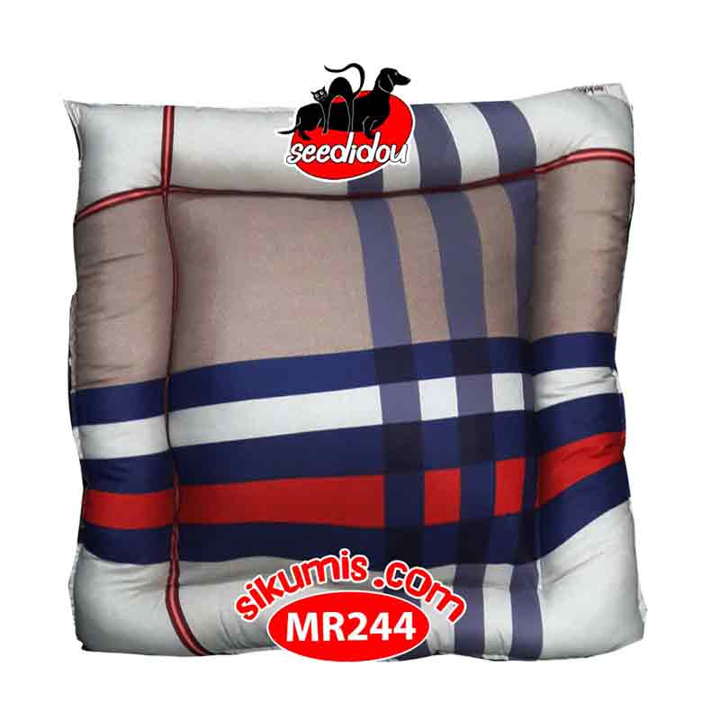 Kasur Anjing M 75X75CM Motif MR244 Movado Pet Bed