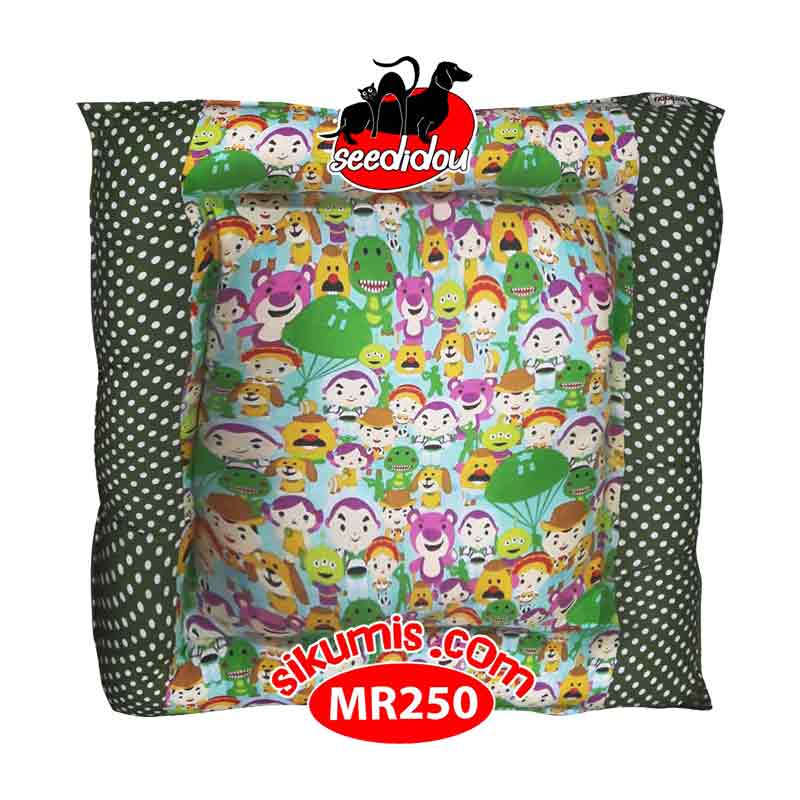 Kasur Anjing M 75X75CM Motif MR250 Toys Story