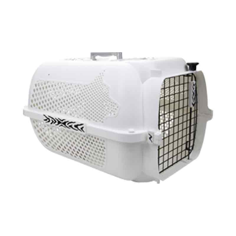 Kandang Kargo Anjing Dog It 400 Voyageur White/Black Tiger Accents